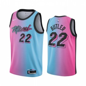 Canotte Uomo Miami Heat Jimmy Butler 22 2020-21 City Edition Swingman